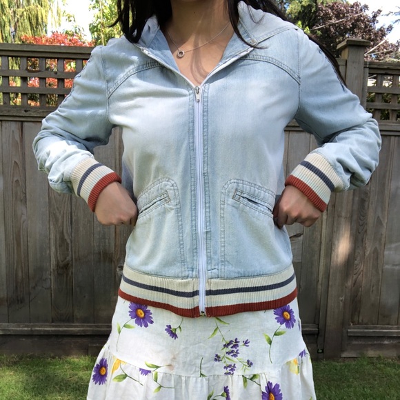 Light Blue denim jacket - Picture 3 of 5